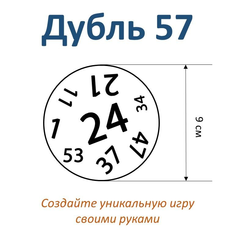 Шаблон игры "Дубль 57" фото 3