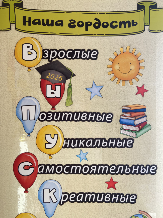 Мотивирующий декор "Выпускники"_яркий фото 2