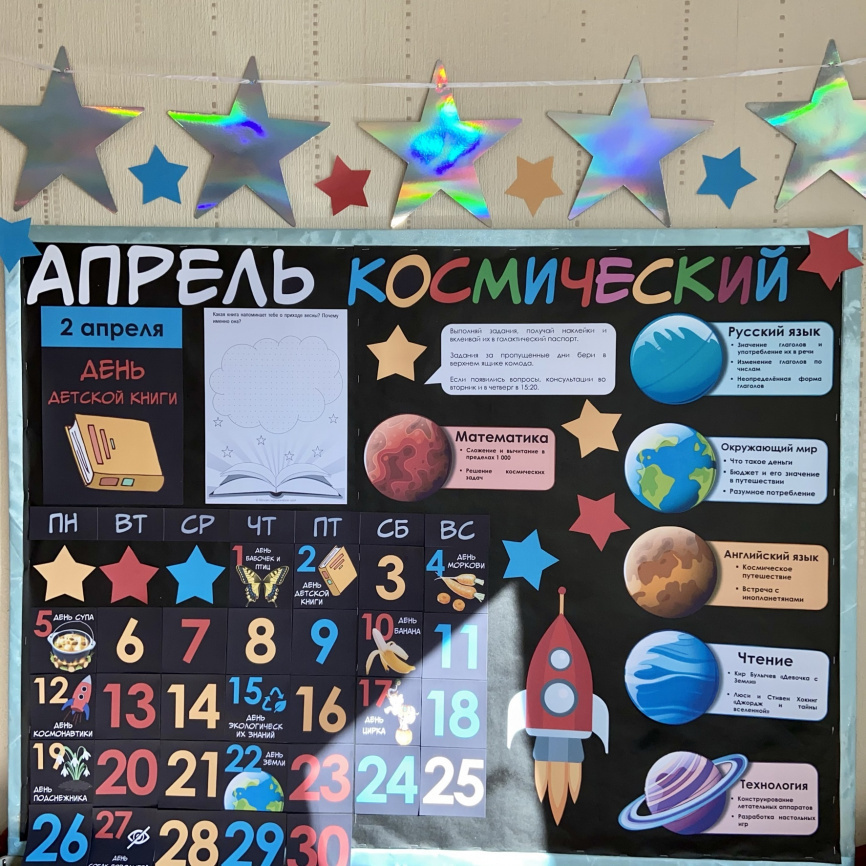 Комплект космического декора фото 3