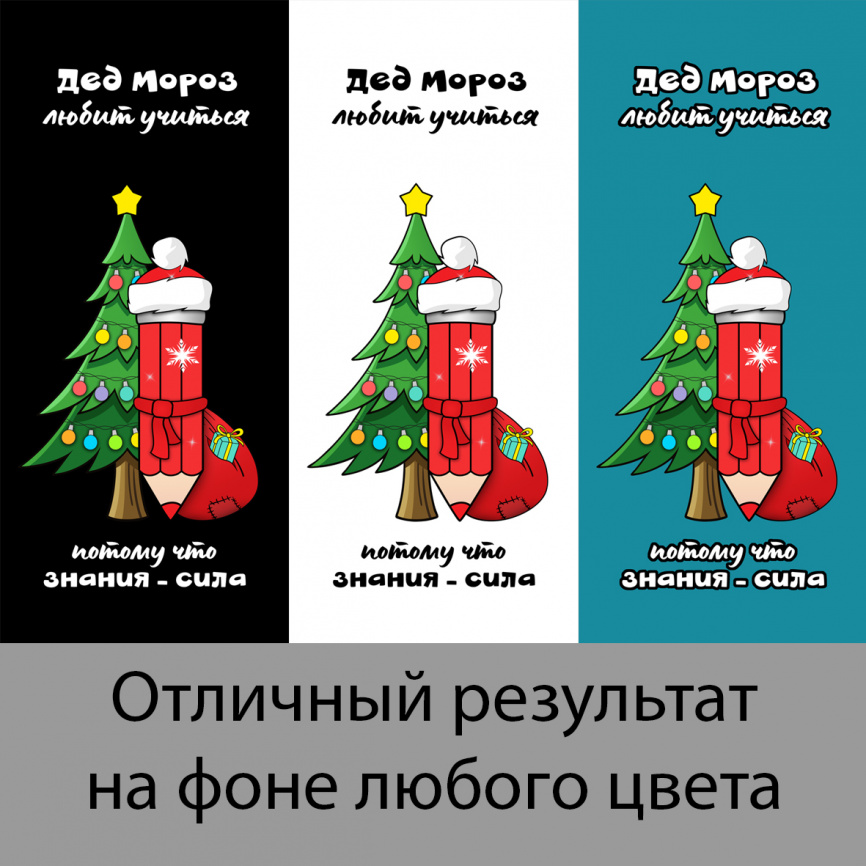 Декор "Дед Мороз любит учиться" фото 4